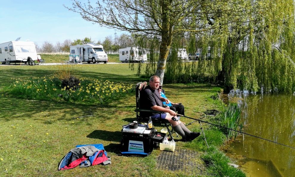 Fishing at Lakeside May Bank Holiday 2019